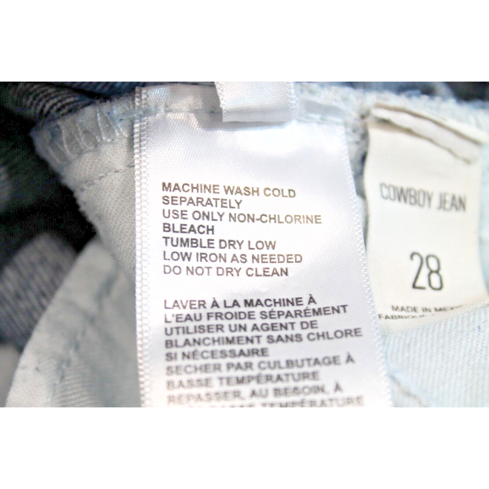 BDG Jeans Urban Outfitters Cowboy Womens size 28 Blue Denim High Rise Pockets - Picture 9 of 10